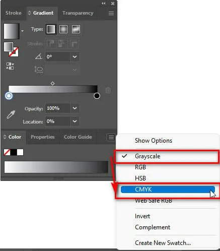 Hướng dẫn sử dụng công cụ Gradient tool Illustrator Công cụ Gradient tool Illustrator