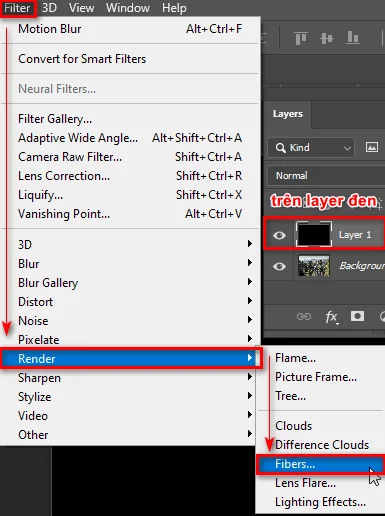 Cách tạo mưa trong photoshop cực kỳ đơn giản Cách tạo mưa trong photoshop