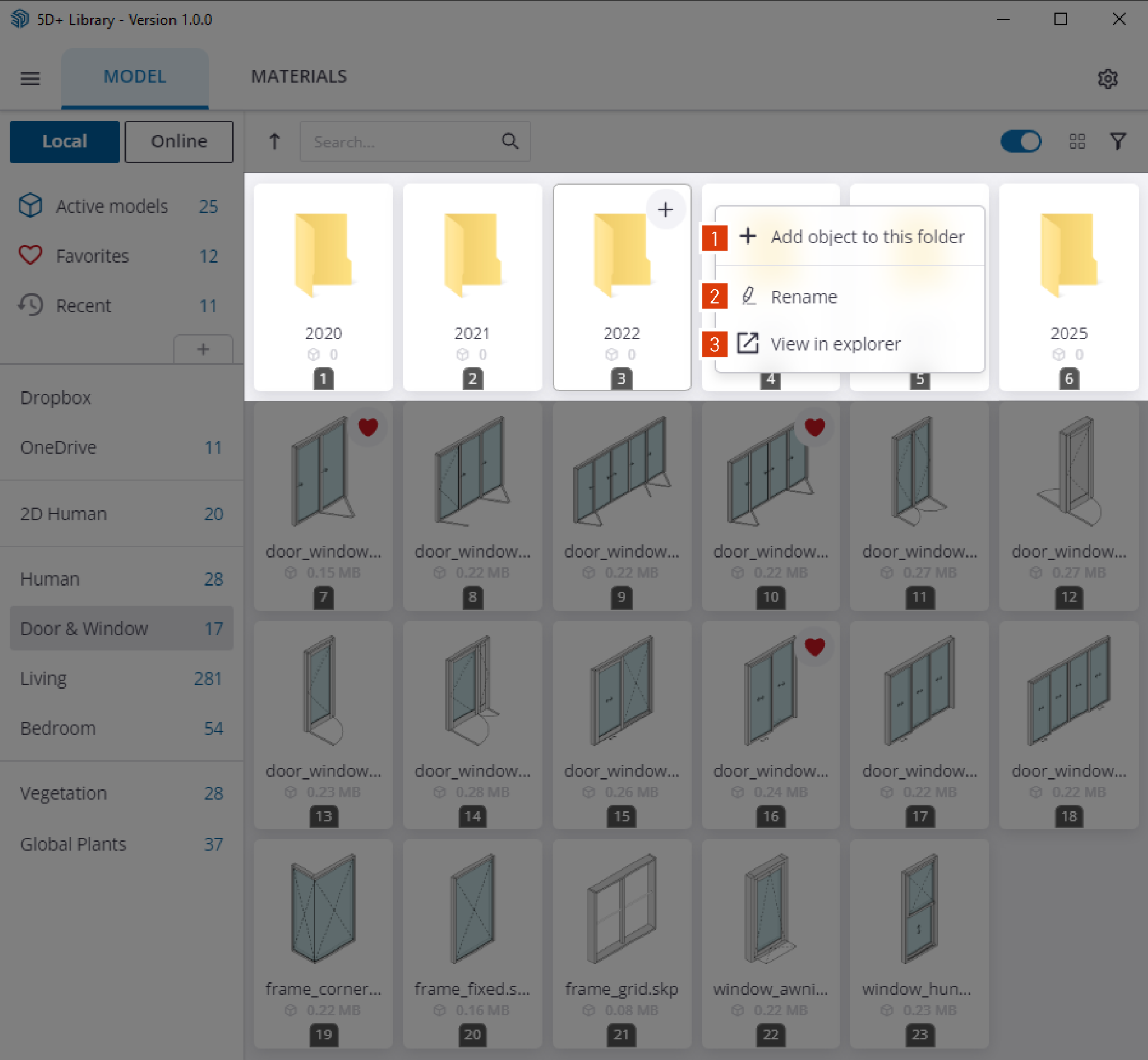 Download 5D+ Library Plugin quản lý thư viện trong SketchUp hiệu quả nhất plugin quản lý thư viện và vật liệu hiệu quả nhất trong SketchUp