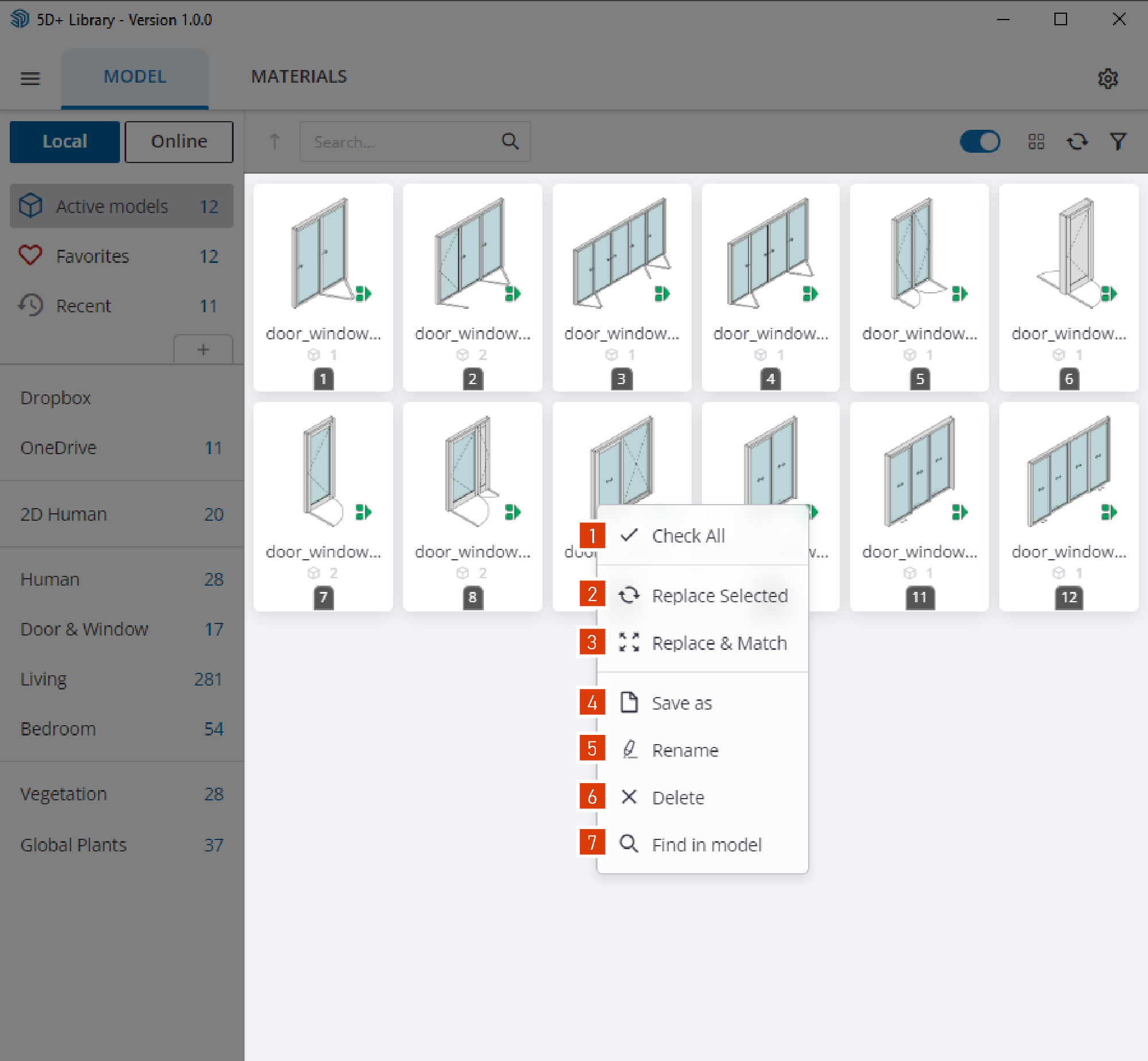 Download 5D+ Library Plugin quản lý thư viện trong SketchUp hiệu quả nhất plugin quản lý thư viện và vật liệu hiệu quả nhất trong SketchUp