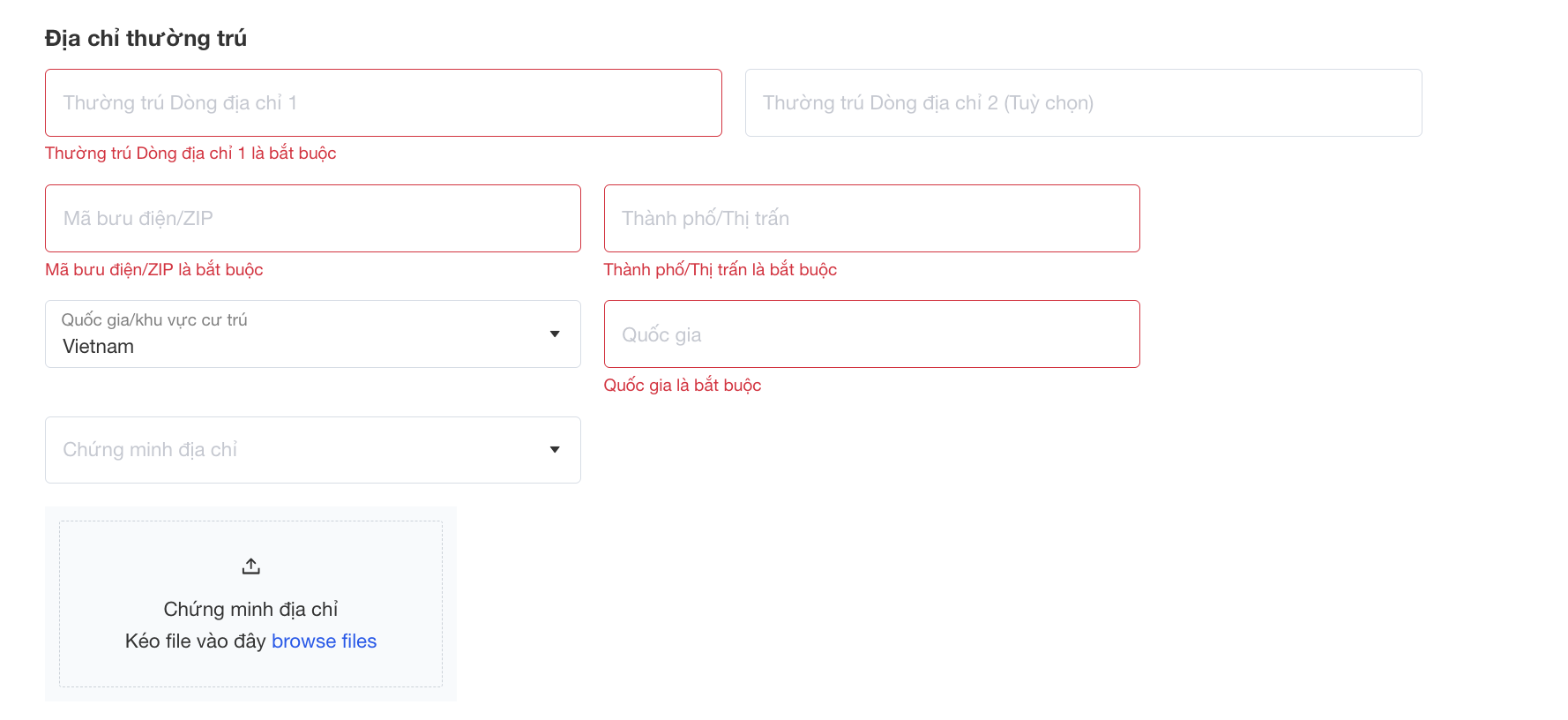Hướng dẫn tạo tài khoản nhận tiền quốc tế