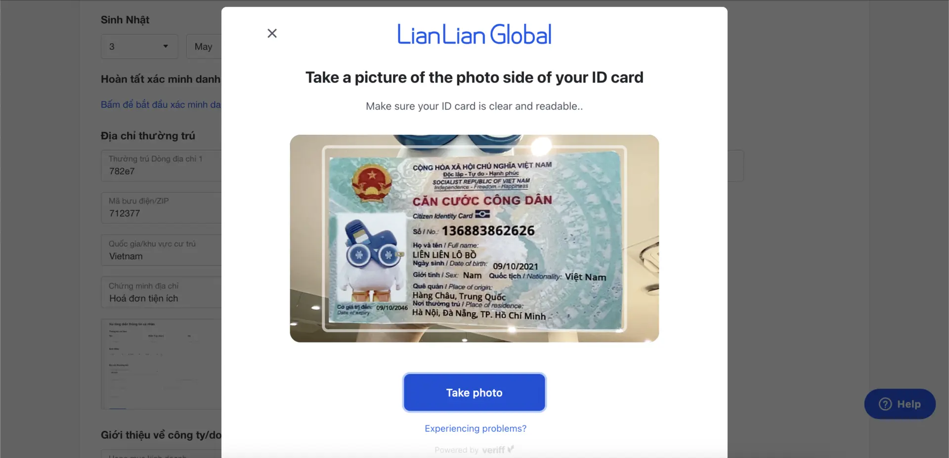 Hướng dẫn tạo tài khoản nhận tiền quốc tế