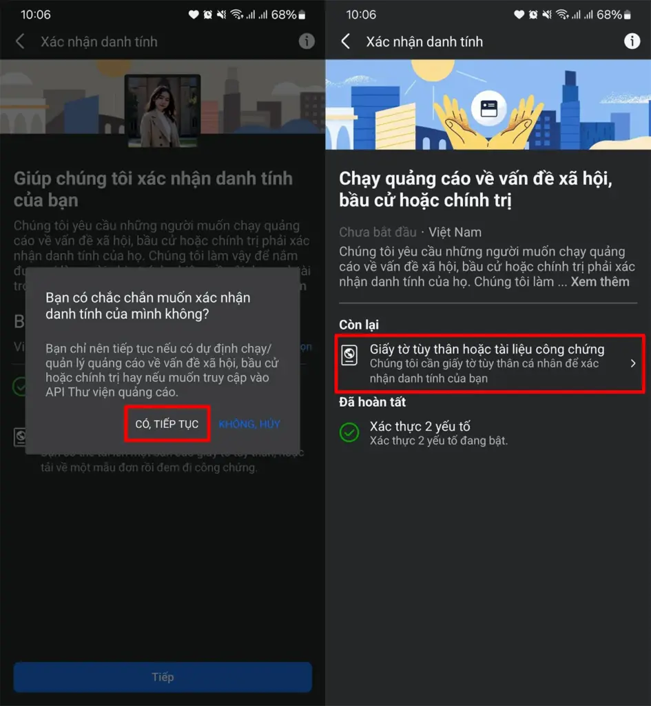 Cách xác thực Facebook bằng căn cước tránh bị khóa tài khoản sau ngày 25/12