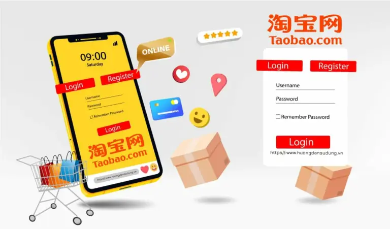 Hướng dẫn cách đăng ký Taobao trên điện thoại chi tiết nhất